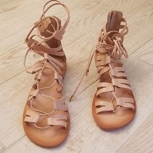 BN MTNG Nude Gladiator Sandals in a Size 41